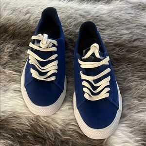 Diamond Supply Co. Men’s Blue Sneakers | Diamond Logo Camouflage Lining Size 7.5